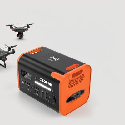 Hochleistungs-Portable Power Station mit LiFePO4-Batterie und doppeltem Schnellladen 2200W