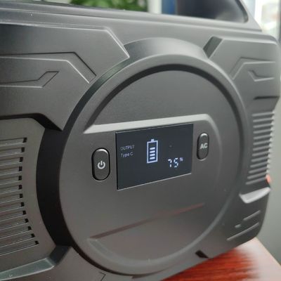 300 Watt wiederaufladbares, tragbares Solarkraftwerk mit abnehmbarer Batterie und LCD-Display