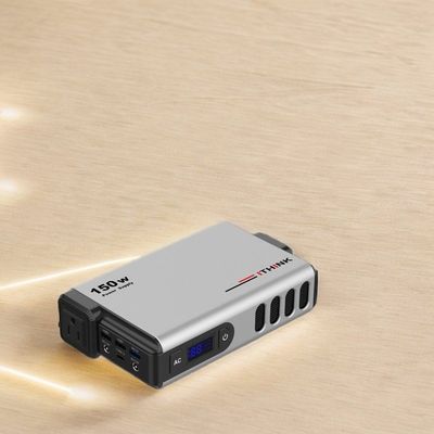 150W tragbares Kraftwerk Recycelbares und schnelles Laden Standby-Solarenergie speichern