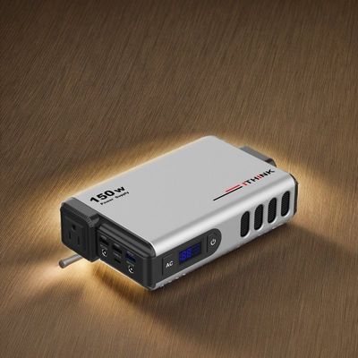 150W tragbares Kraftwerk Recycelbares und schnelles Laden Standby-Solarenergie speichern