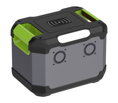 1200W Wechselstrom-Ausgang 230V tragbares Kraftwerk mit drahtlosem wiederaufladbarem Solargenerator