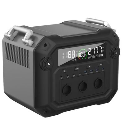 1200 Watt Ladekraft 2500 Watt Hochleistungssolargenerator für Haushalts-Portable Power Station