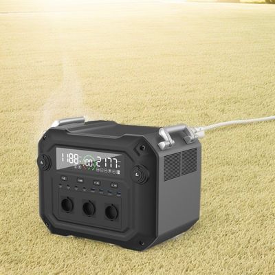 1200 Watt Ladekraft 2500 Watt Hochleistungssolargenerator für Haushalts-Portable Power Station