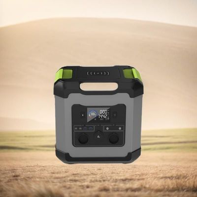 2000 Watt Wechselstrom-Ausgang Portable Power Station 1680wh Lithiumbatterie Solargenerator für den Außenbereich