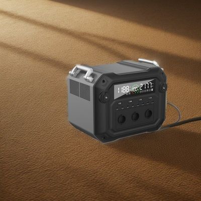 AC-Ausgangsleistung 2500W 2340wh Outdoor-Portable Power Station Ionen Solarenergie Speicherung