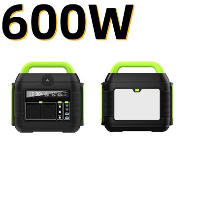 600W Lithium-Batteriekraftwerk für Camping im Freien und Familie Beste Wahl