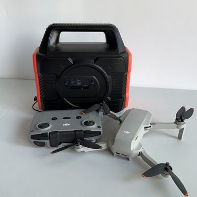 Outdoor-Portable Camping-Stromversorgungsanlage mit EU-Wechselstromanschluss und Flüssigkristall-Display