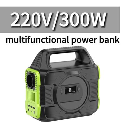 Wiederverwertbares 110V 220V 300W tragbares Kraftwerk Solargenerator Stromversorgung Energiebank