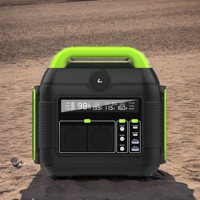 Portable 600W Outdoor Mobile Energy Storage Power Station für das Laden von Solar-RV-Drohnen