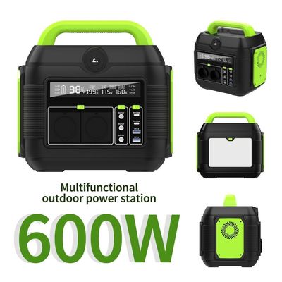 600 Watt tragbare Solargenerator-Kraftanlage für die Energiespeicherung in Nordamerika