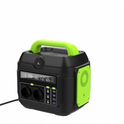 Outdoor Solar Charging Portable Power Station mit 600W Lithiumbatterie und abnehmbarem Pack