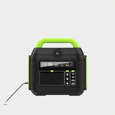 Outdoor Solar Charging Portable Power Station mit 600W Lithiumbatterie und abnehmbarem Pack