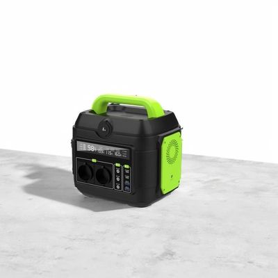 600W tragbares Solarkraftwerk mit Lithium-Ionen-Batterie und MPPT-Technologie