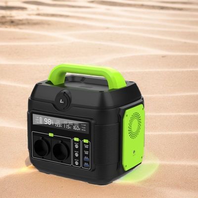 600W tragbares Solarkraftwerk mit Lithium-Ionen-Batterie und MPPT-Technologie