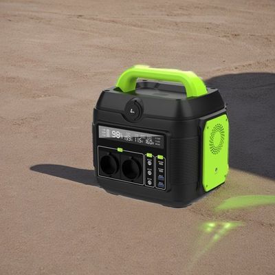 600W tragbares Solarkraftwerk mit Lithium-Ionen-Batterie und MPPT-Technologie