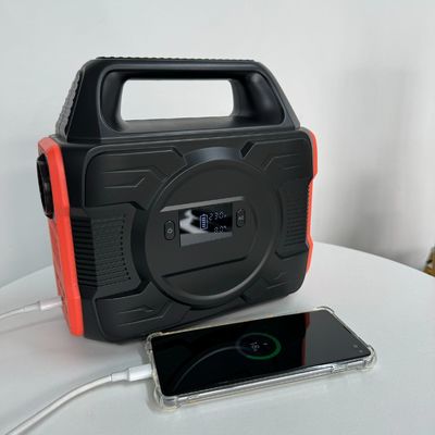 Hochleistungsgenerator 300W Balkon RV Energiespeicher mit LED-Beleuchtung Mobile Power AC Ausgang S3