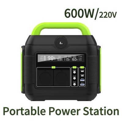 Adventure Camping Essential Outdoor Portable Power Bank mit 600 Watt anpassbarer Farbe