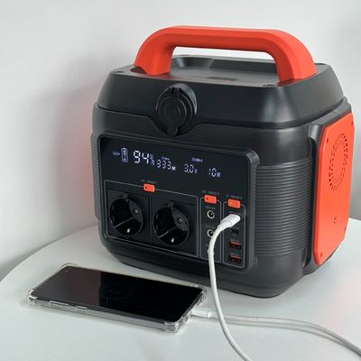 Balkon RV Portable Mobile Generator Strong Light LED-Leuchten und Typ C1 Eingang/Ausgang