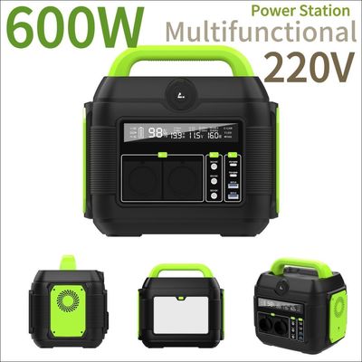 Anpassungsfähiges 300W 500W 600W 1200W 2200W tragbares Kraftwerk für Outdoor-Aktivitäten
