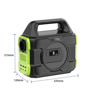 300W tragbare Solargeneratoren mit Typ-C und Adapter