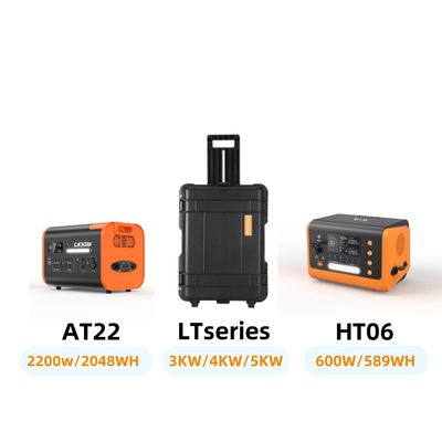 6000 Watt leistungsfähiger tragbarer Solargenerator mit ternärer Lithiumbatterie und mobilen Kraftwerken