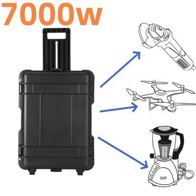 Leistung 7000W/6993wh Solargenerator für Außenlicht 610*440*250 mm Explosionssicher