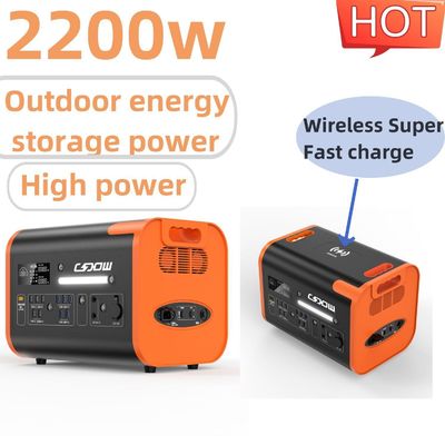 Un38.3/Msos Authentifizierung 2200W tragbare Ladestation 220V Solargenerator für Büro