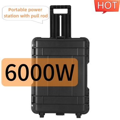 6000W Spitzenleistung Multifunktionaler tragbarer Solargenerator für Outdoor-Stromlösungen
