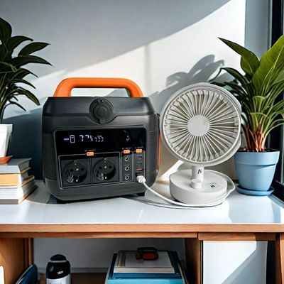 600W Orange Notfallsolargenerator für Haushalte mit nationalen Standard-AC-Steckdosen