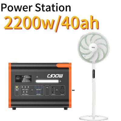 2048wh 2200W tragbare Solarenergie-Speicher-Kraftanlage mit reinem Sinuswellen-Inverter