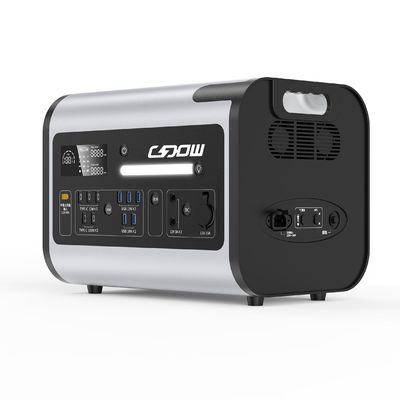 Portable LiFePO4 2000W Solarpanel-Lademodus UPS Mobilstrom für Notfallhilfe