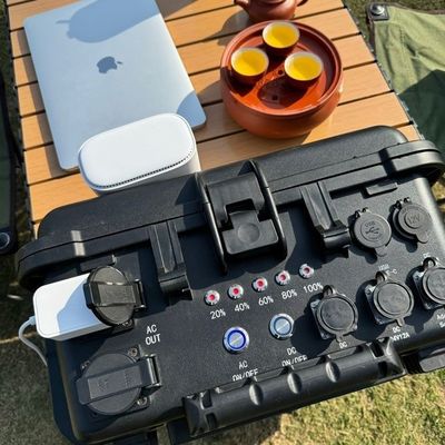 600W 2000W 3000W Notstrom Portable Solarkraftwerk für und Live-Übertragung