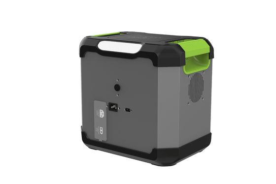 Saubere Energielösung 1500 Watt Sinuswelle Wechselstrom-Eingang Solargenerator Tragbares Kraftwerk