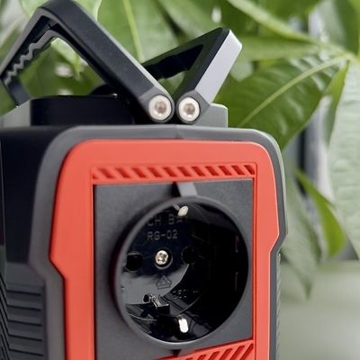 Nordamerikanischer Markt Camping Dynamo-Kraftwerk mit Lithiumbatterie und Solarpanel