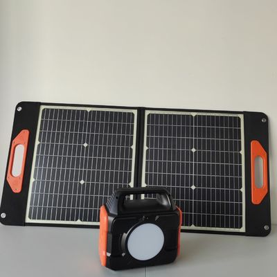 Nordamerikanischer Markt Camping Dynamo-Kraftwerk mit Lithiumbatterie und Solarpanel