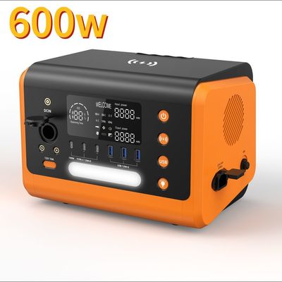 Notfallvorbereitungslager 600 Watt Portable Outdoor Power Station mit schneller Aufladung 1 Stunde