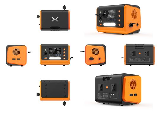 Notfallvorbereitungslager 600 Watt Portable Outdoor Power Station mit schneller Aufladung 1 Stunde