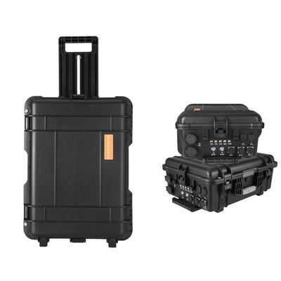Alle Geräte Schwarz 3000W Notfall Portable Solar Drohnen Kraftwerk hohe Kapazität