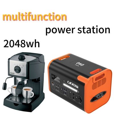 2200W/2048wh 40ah Outdoor Adventure Portable Power Station mit und langlebiger Lebensdauer