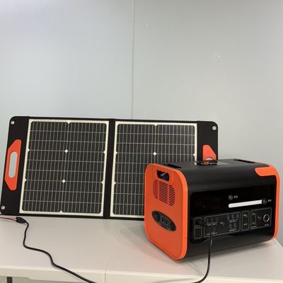 300 Watt Camping-LED-Beleuchtung Mobilstrom Solargenerator Tragbare AT22 Notstromversorgungsanlage