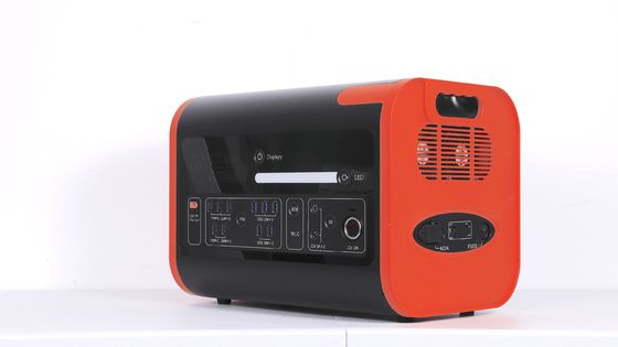 2200W40ah Wireless Charging Solarenergie Speicher Kraftwerk in heißem Orange mit Schwarz