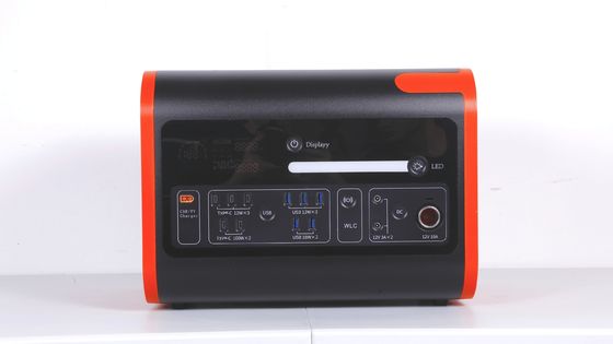 2200W40ah Wireless Charging Solarenergie Speicher Kraftwerk in heißem Orange mit Schwarz