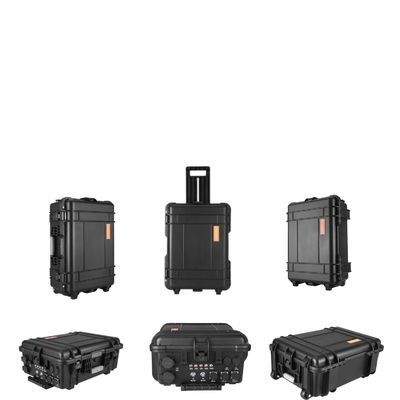 Notfall-Portable Power Station mit explosionssicheren LED-Leuchten und Batterie-Display