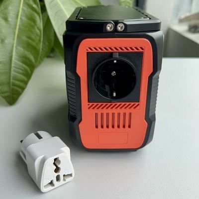 Portable Solar Power Station 200W mit LED-Licht AC Ausgangsleistung 5V-20V/2A Adapter Eingang