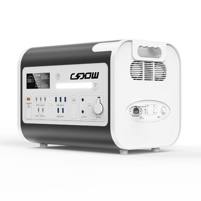 Verkaufen Sie 2200W hohe Kapazität Lithium Batterie portable Kraftwerk für schnelles Laden