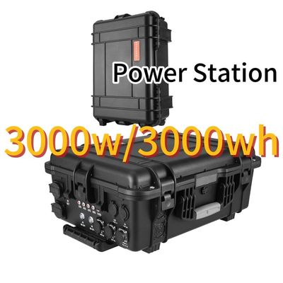 3000 Watt Outdoor RV/Van Camping Notfallumrichter Mobile Kraftwerk Portable Zugstange und Riemen