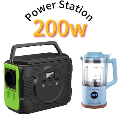 200W/173wh Lithiumbatterie-Portable Solarkraftwerk mit Ec5-Ausgang 12V/200-300A