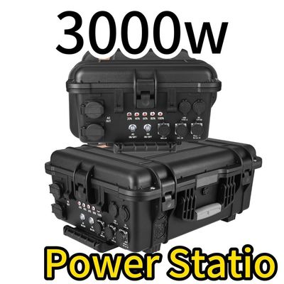 Ausgangsleistung 100-120V-3000W50Hz/60Hz Abstimmbar 3000wh 62,5ah Warme tragbare Kraftstation
