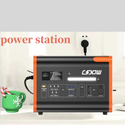 2200W/2048wh tragbares Kraftwerk mit feuerfestem Gehäuse und reinem Sinuswellenumrichter