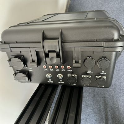 Lithium-Batterien-Rücklauf-Stromversorgung Inverter Mobil 3000W tragbares Solarkraftwerk